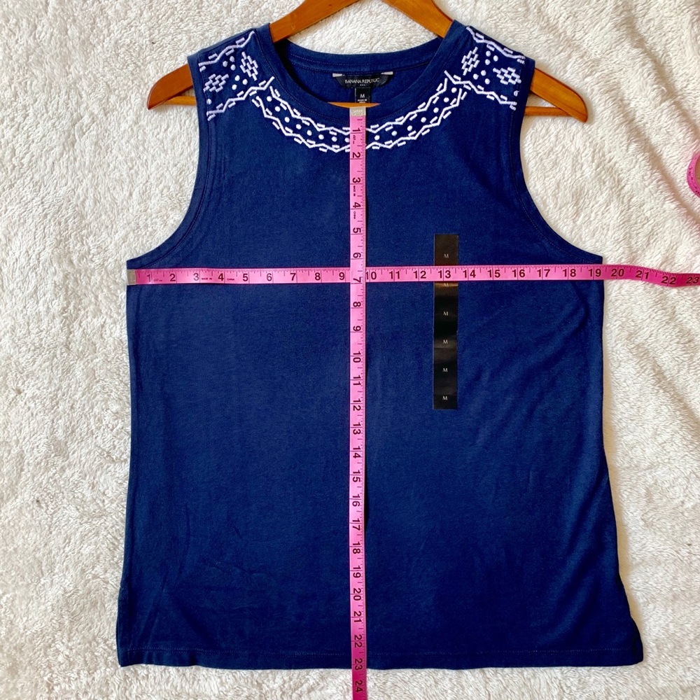 🔥NWT Banana Republic Sleeveless Tank T Shirt - Picture 7 of 7